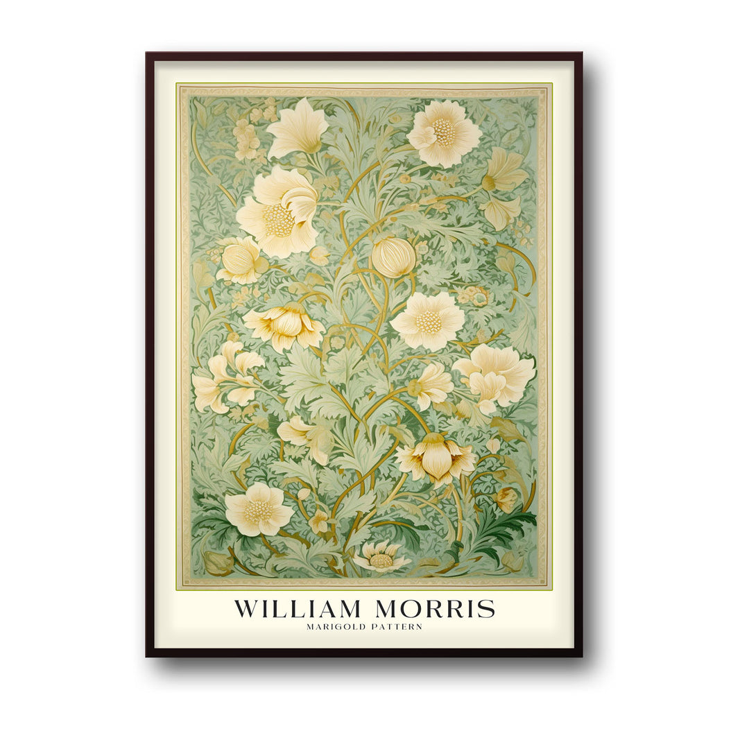 Unique marigold-ii-william-morris- Beautiful framed art print available at Raremango