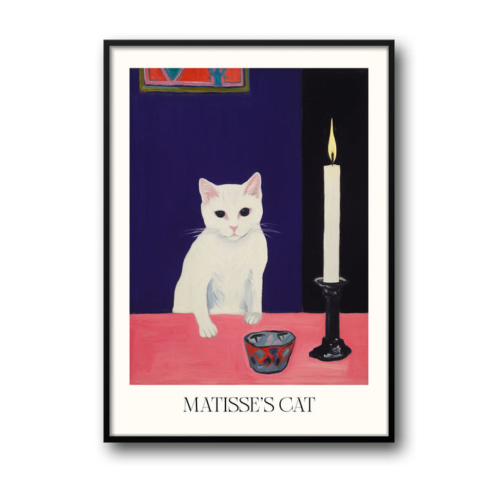 Unique matisses-cat-henri-matisse- Beautiful framed art print available at Raremango