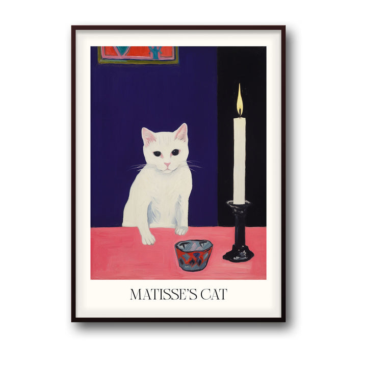 Unique matisses-cat-henri-matisse- Beautiful framed art print available at Raremango