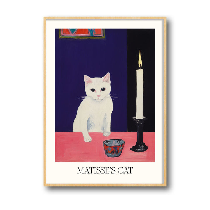 Unique matisses-cat-henri-matisse- Beautiful framed art print available at Raremango