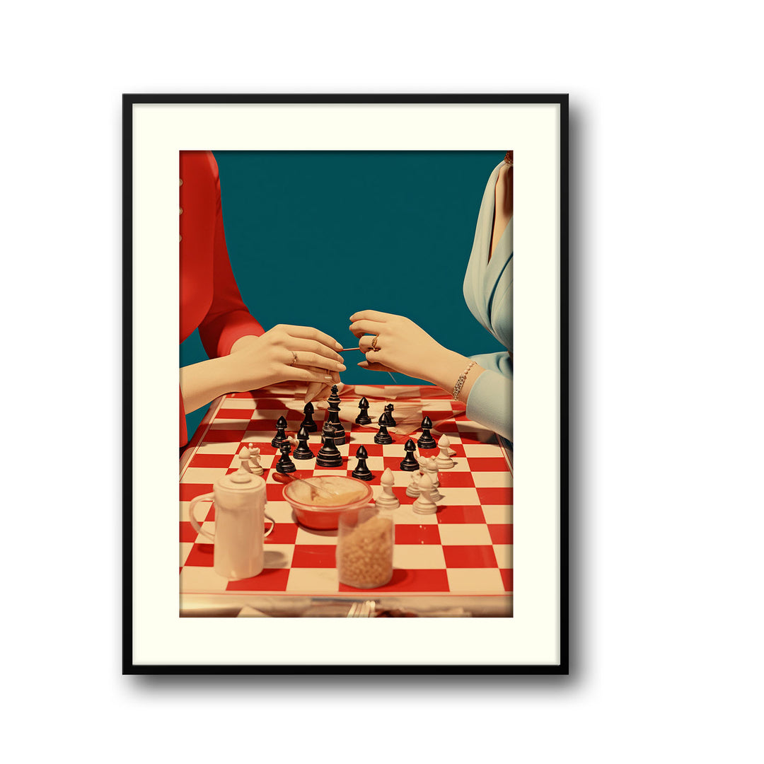 Unique move- Beautiful framed art print available at Raremango