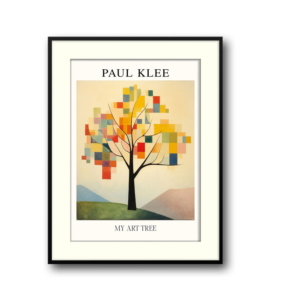 Unique my-art-tree-paul-klee- Beautiful framed art print available at Raremango