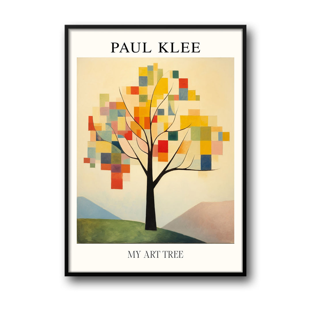 Unique my-art-tree-paul-klee- Beautiful framed art print available at Raremango