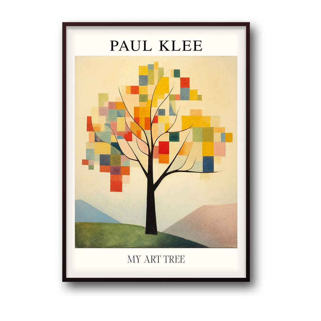 Unique my-art-tree-paul-klee- Beautiful framed art print available at Raremango