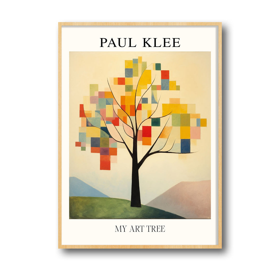 Unique my-art-tree-paul-klee- Beautiful framed art print available at Raremango