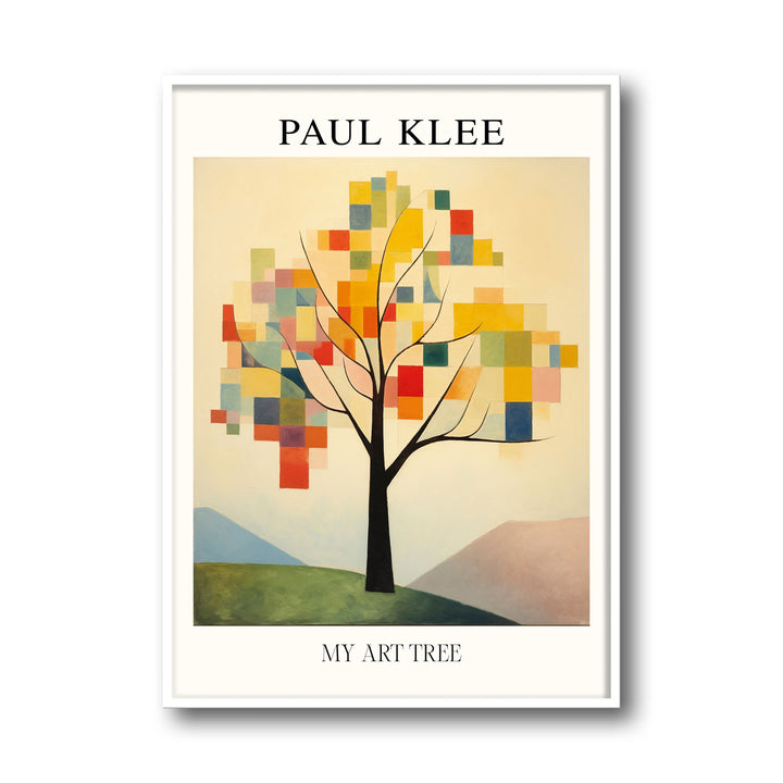 Unique my-art-tree-paul-klee- Beautiful framed art print available at Raremango