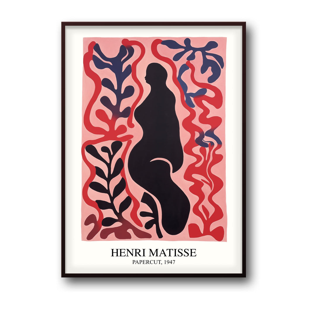 papercut-henri-matisse canvas art - Shop art for home decor