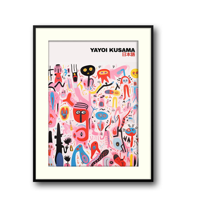 people-yayoi-kusama canvas art - Shop art for home decor