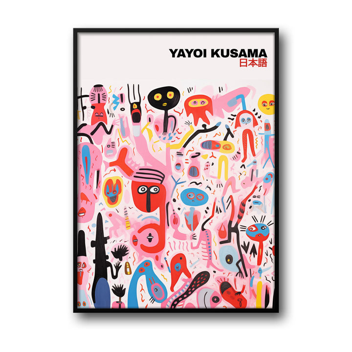 people-yayoi-kusama canvas art - Shop art for home decor