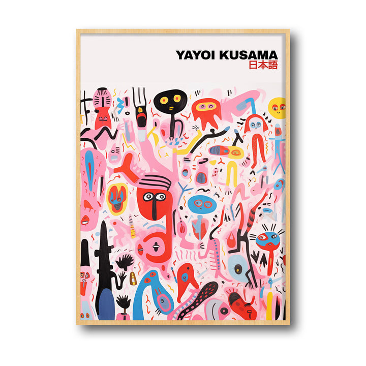 people-yayoi-kusama canvas art - Shop art for home decor