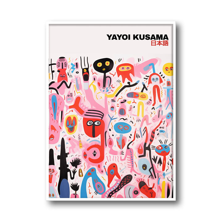 people-yayoi-kusama canvas art - Shop art for home decor