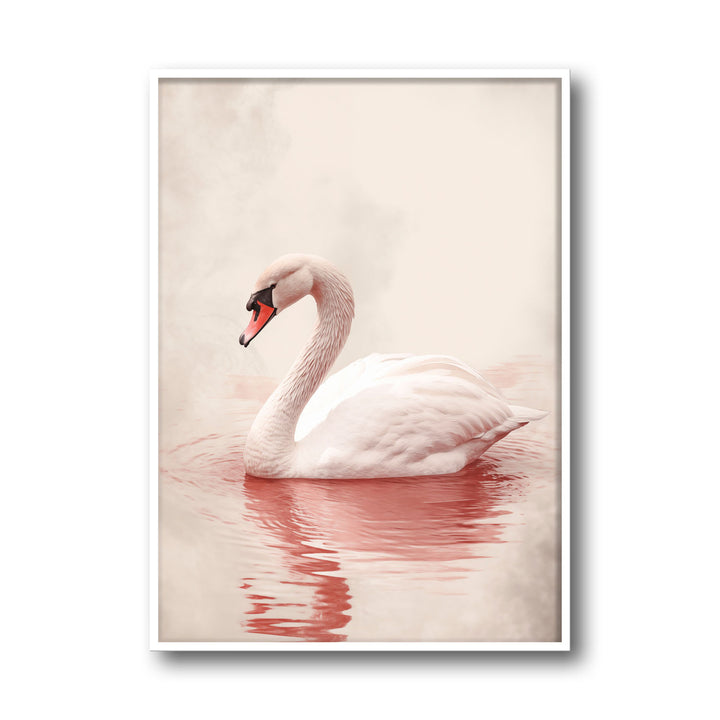 pink-swan canvas art - Shop art for home decor