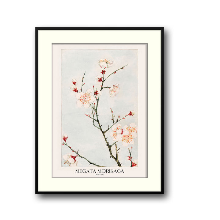 plum-branches-megata-morikaga canvas art - Shop art for home decor