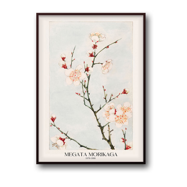 plum-branches-megata-morikaga canvas art - Shop art for home decor