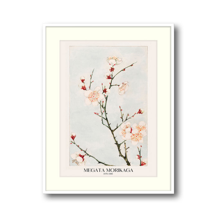 plum-branches-megata-morikaga canvas art - Shop art for home decor