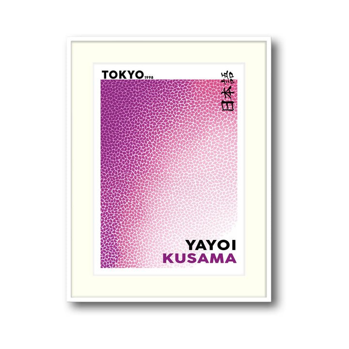 Unique sea-of-purple-yayoi-kusama- Beautiful framed art print available at Raremango