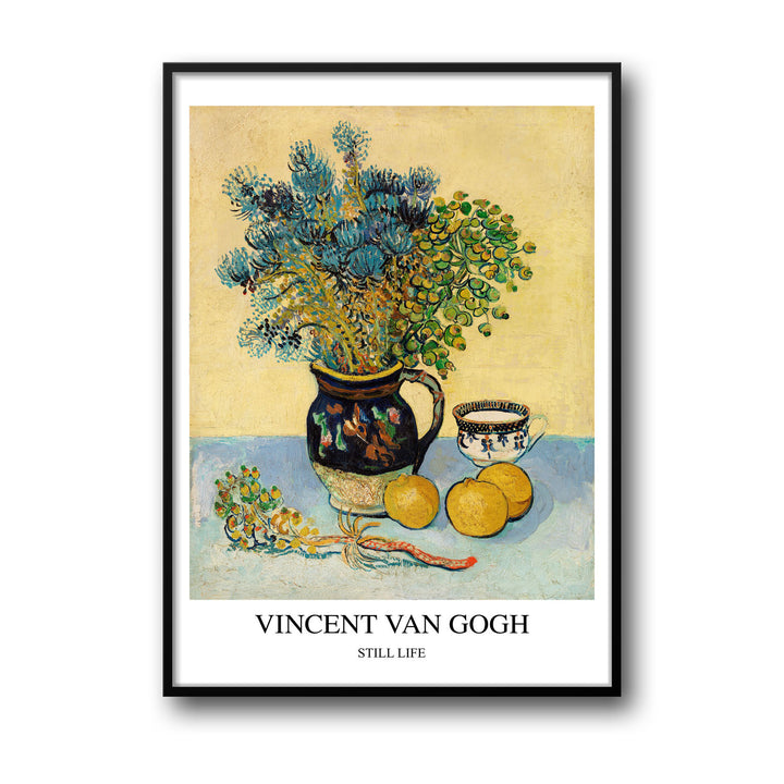 Unique still-life-vincent-van-gogh- Beautiful framed art print available at Raremango