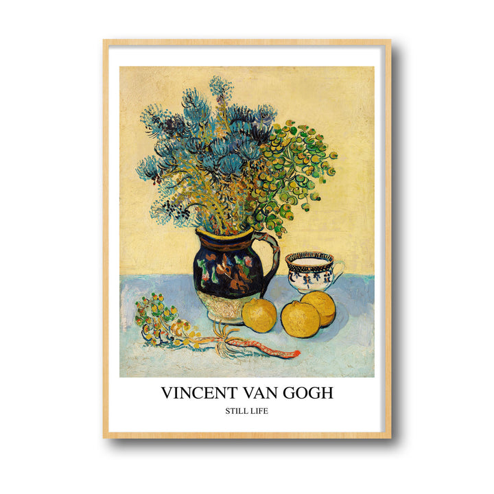 Unique still-life-vincent-van-gogh- Beautiful framed art print available at Raremango