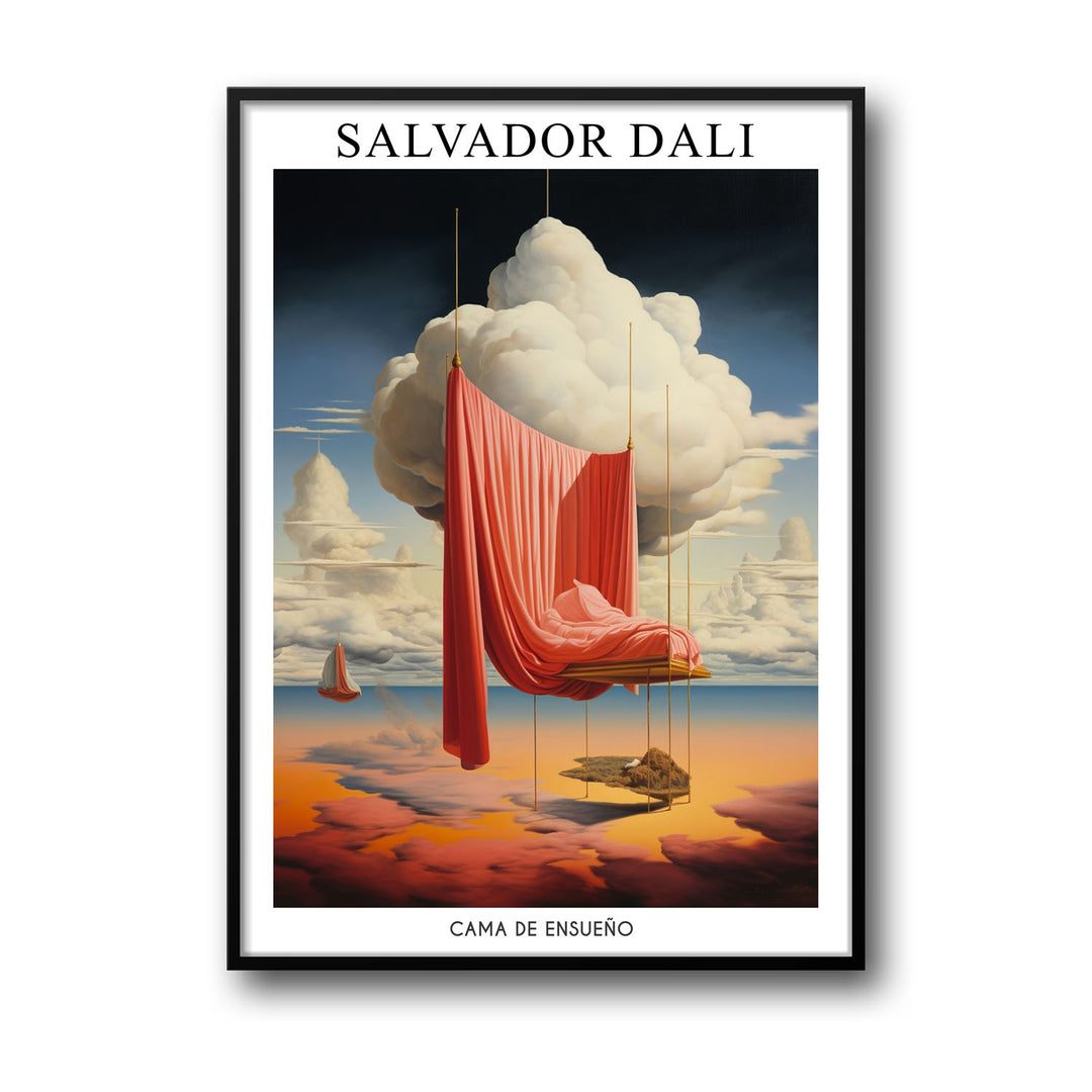 Unique surreal-dreams-salvador-dali- Beautiful framed art print available at Raremango