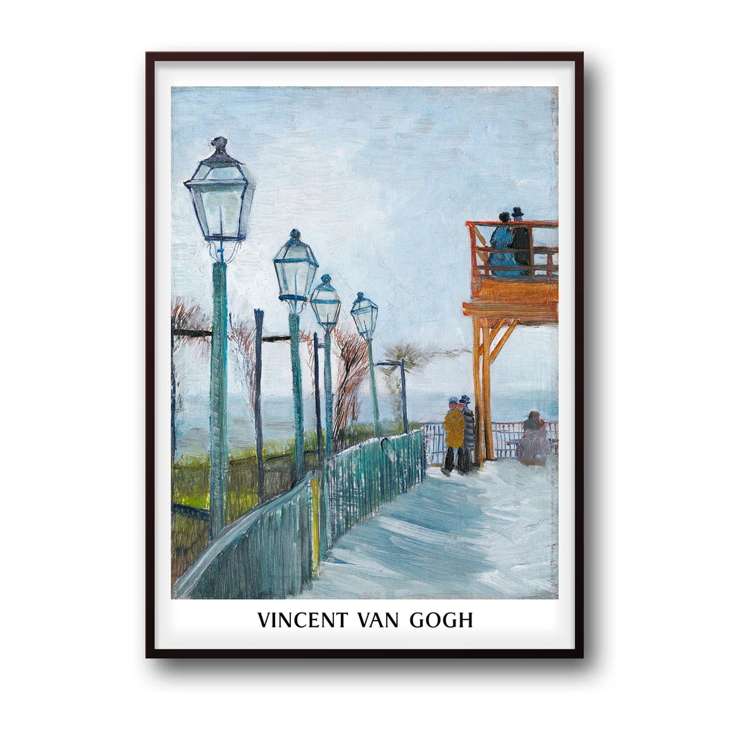 Unique terrace-and-observation-deck-vincent-van-gogh- Beautiful framed art print available at Raremango