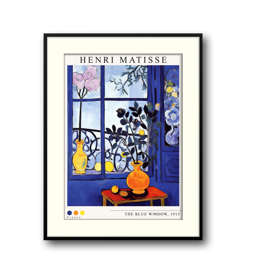 the-blue-window-henri-matisse canvas art - Shop art for home decor