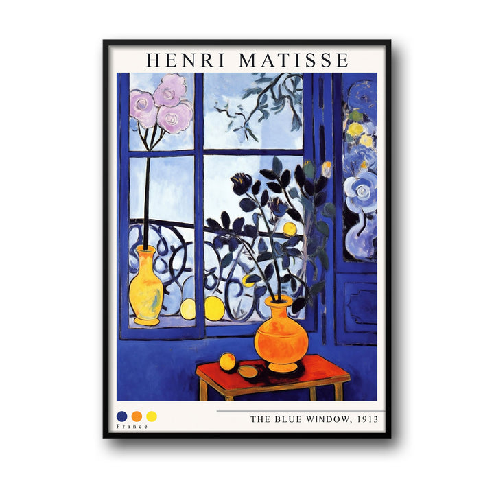 the-blue-window-henri-matisse canvas art - Shop art for home decor