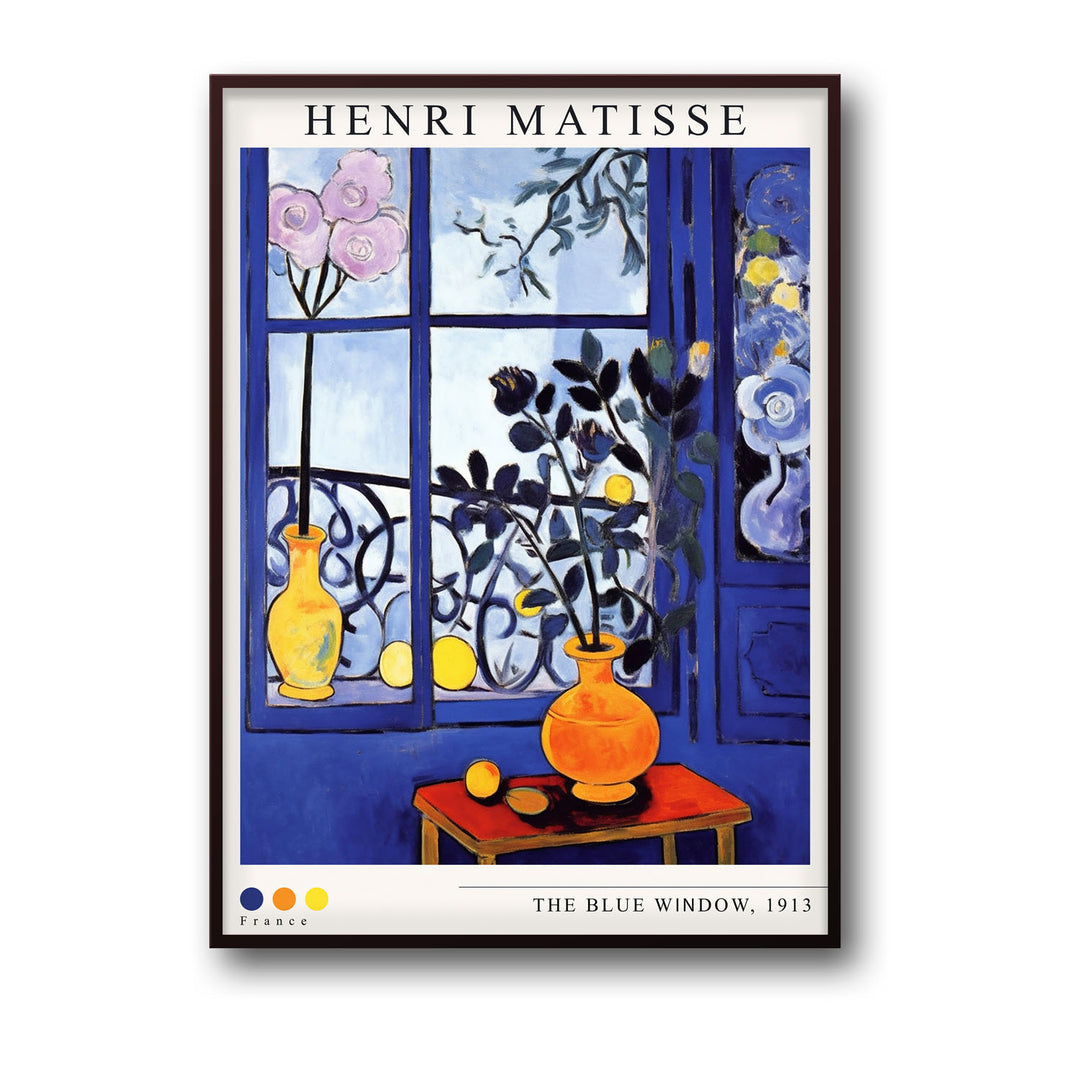 the-blue-window-henri-matisse canvas art - Shop art for home decor