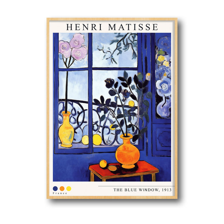 the-blue-window-henri-matisse canvas art - Shop art for home decor