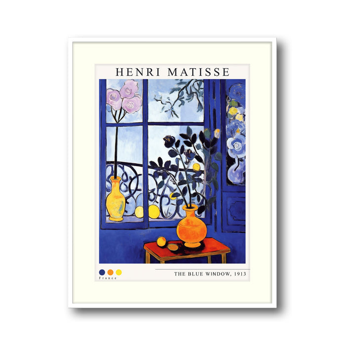 the-blue-window-henri-matisse canvas art - Shop art for home decor