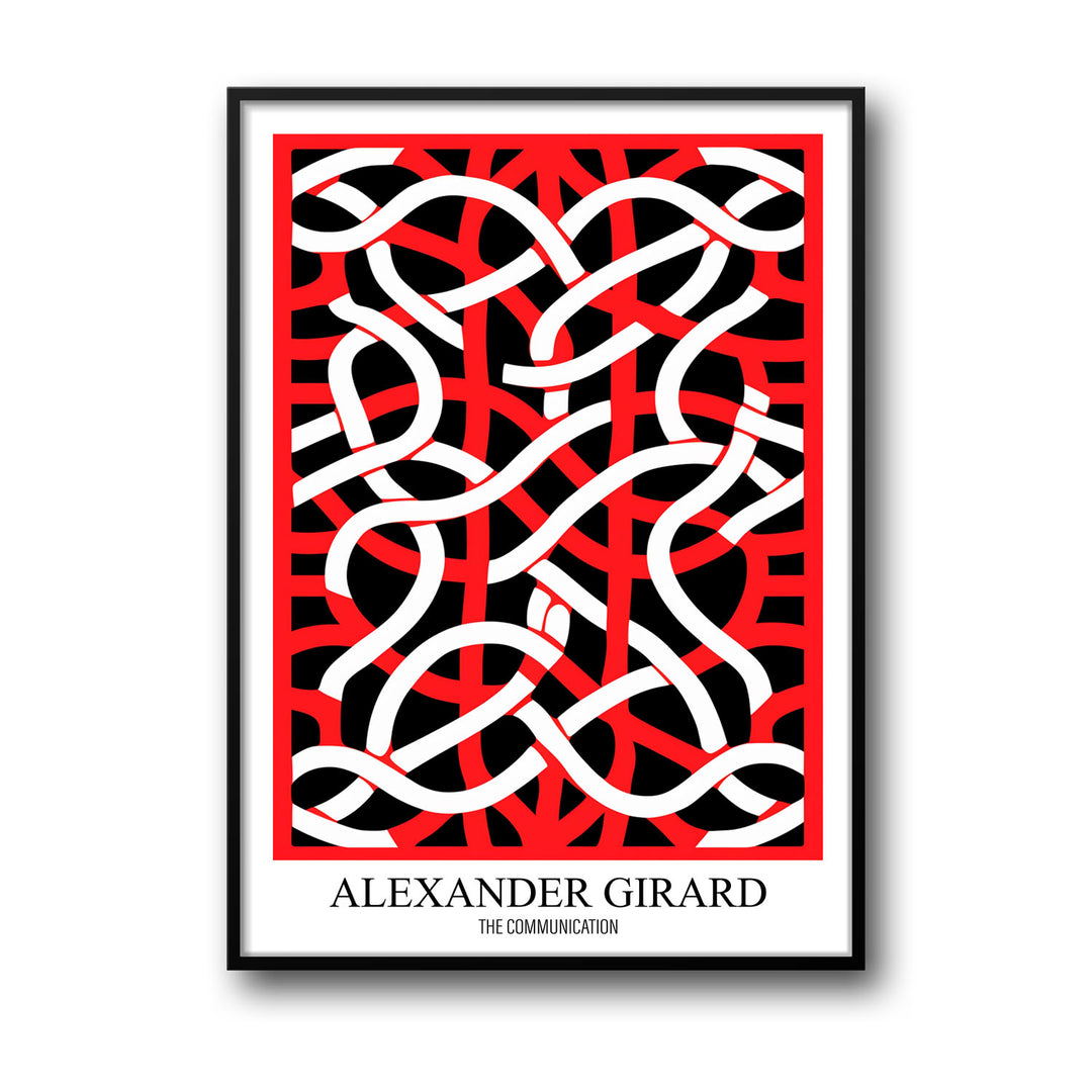 the-communication-alexander-girard canvas art - Shop art for home decor