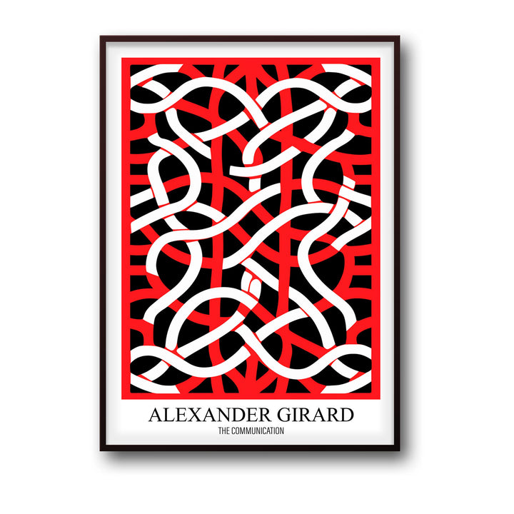 the-communication-alexander-girard canvas art - Shop art for home decor