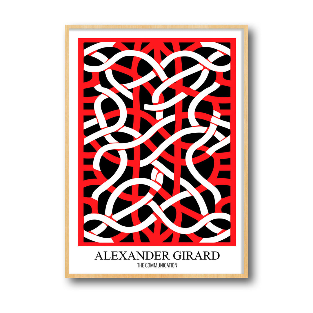 the-communication-alexander-girard canvas art - Shop art for home decor