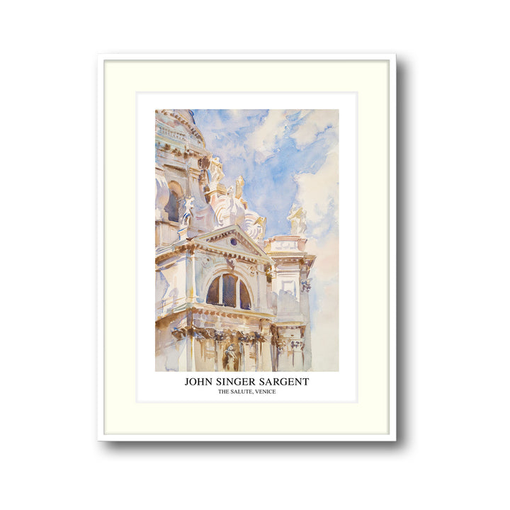 Unique the-salute-venice-john-singer-sargent- Beautiful framed art print available at Raremango