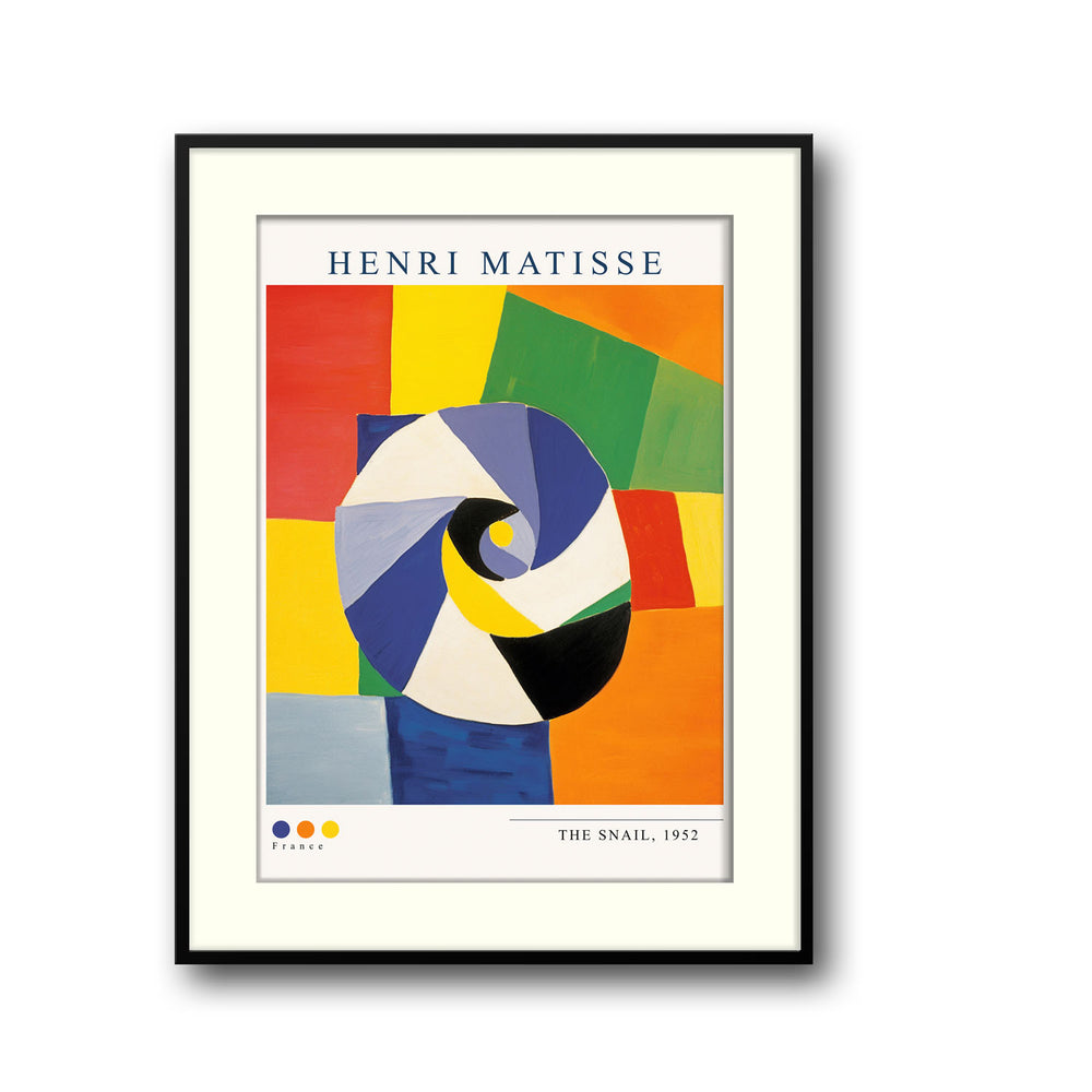 the-snail-henri-matisse canvas art - Shop art for home decor