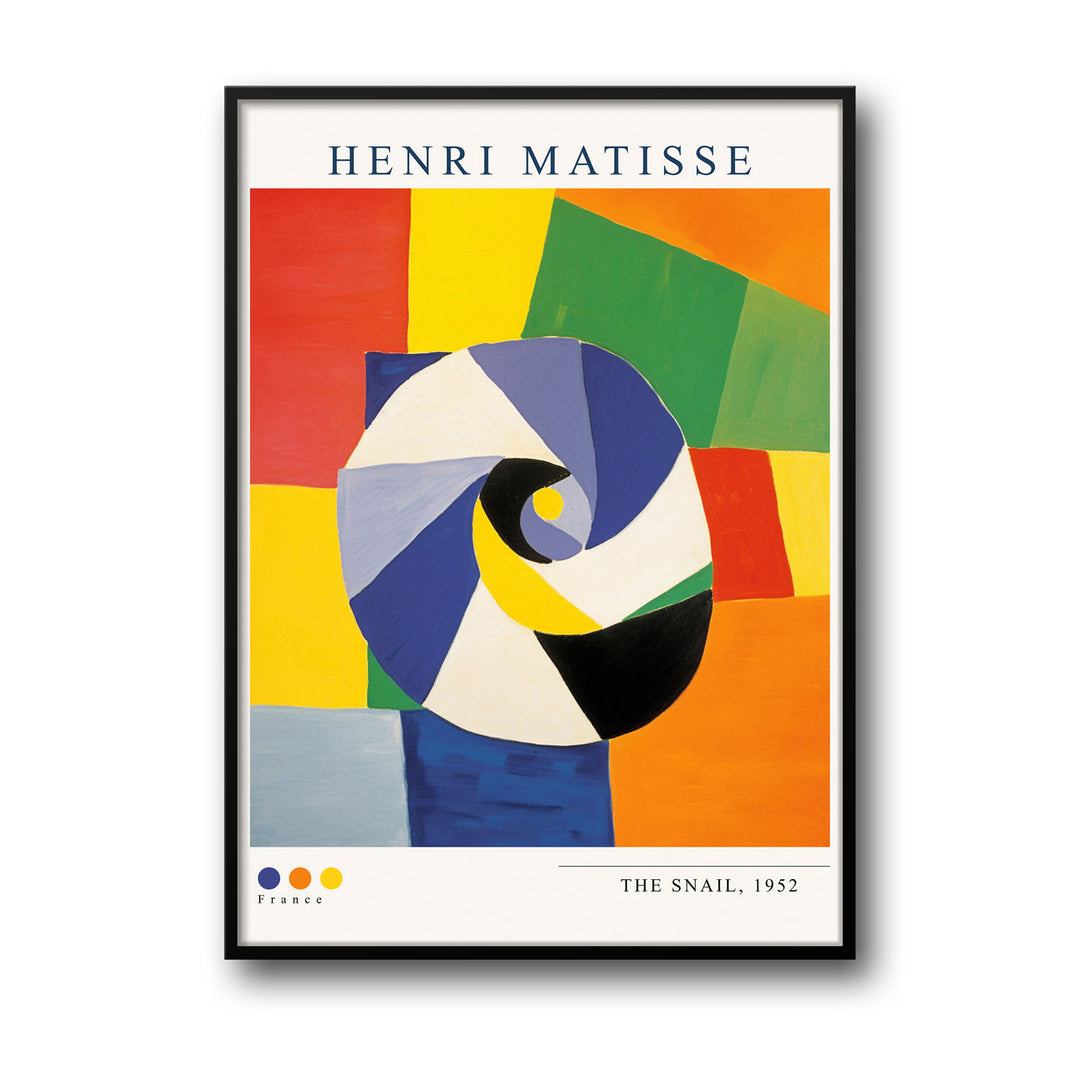 the-snail-henri-matisse canvas art - Shop art for home decor