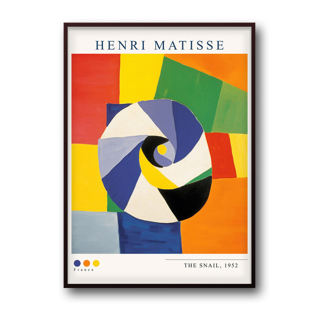 the-snail-henri-matisse canvas art - Shop art for home decor