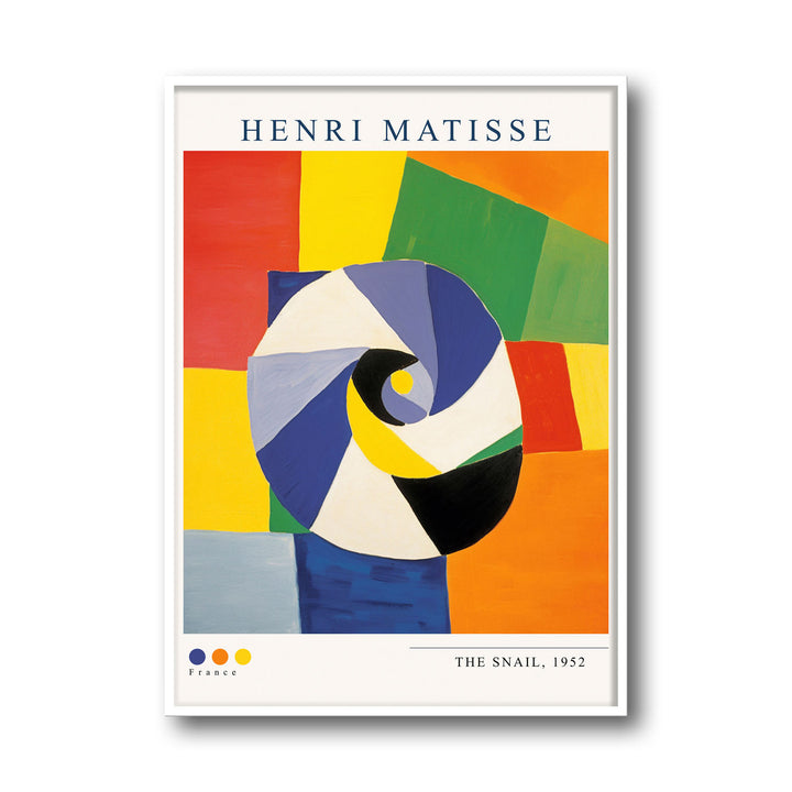 the-snail-henri-matisse canvas art - Shop art for home decor