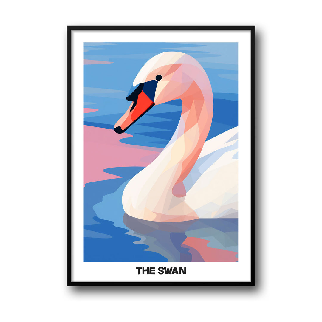 Unique the-swan- Beautiful framed art print available at Raremango