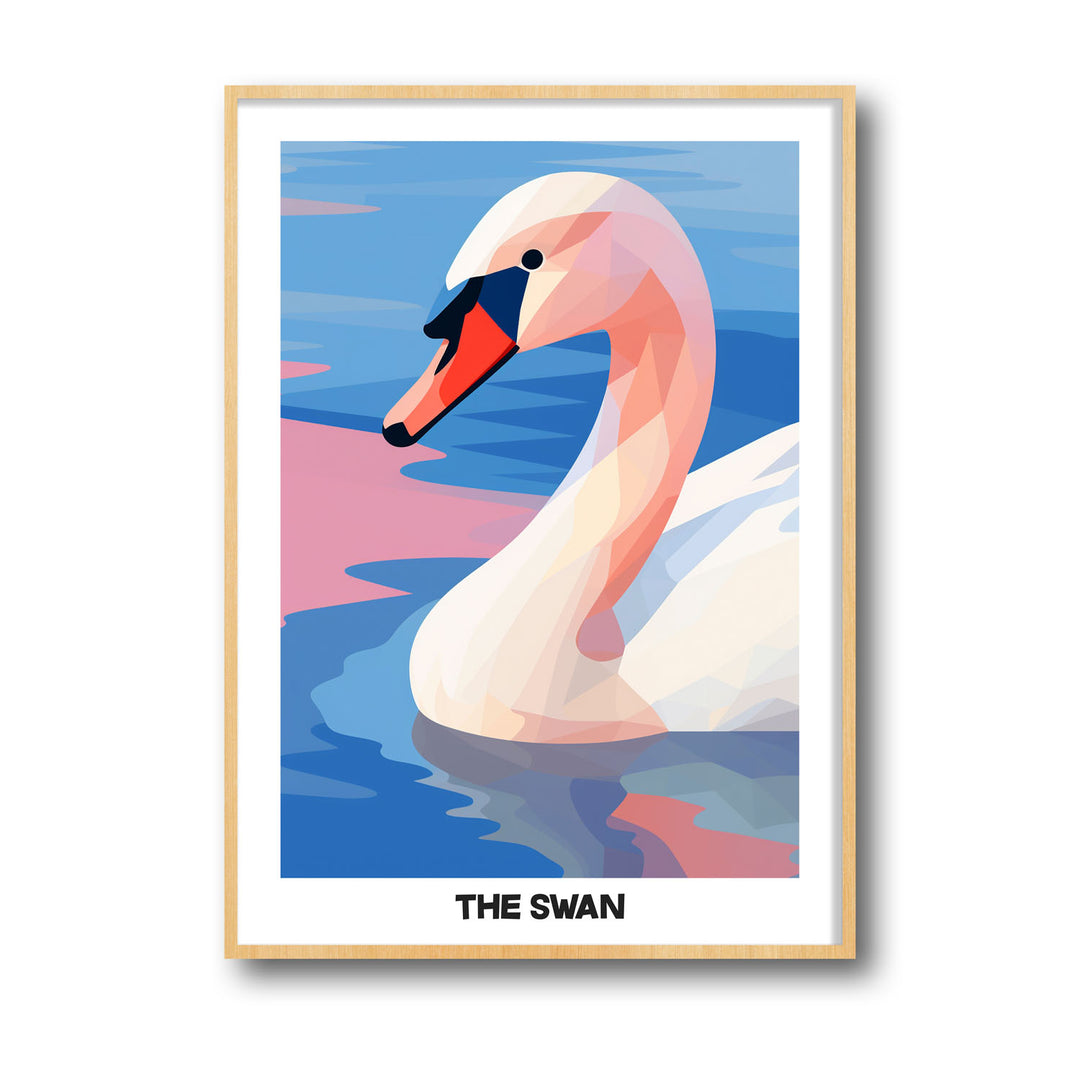 Unique the-swan- Beautiful framed art print available at Raremango