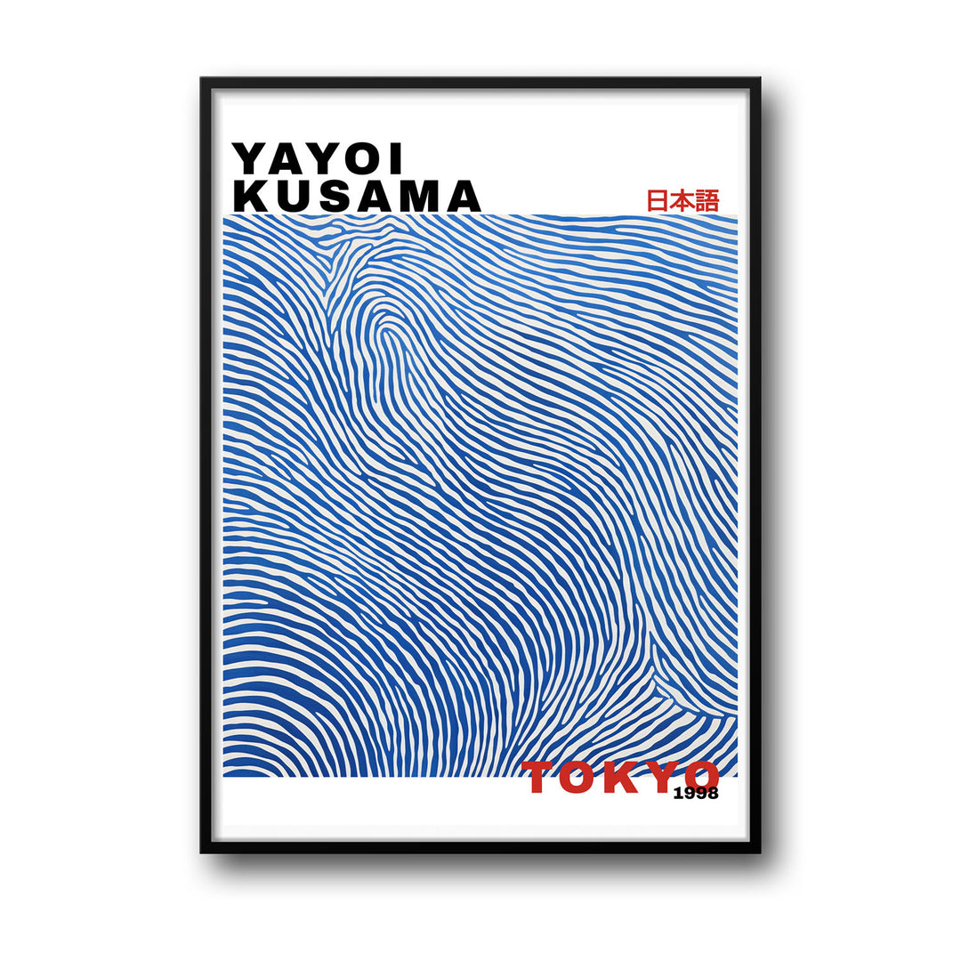 vibrations-yayoi-kusama canvas art - Shop art for home decor