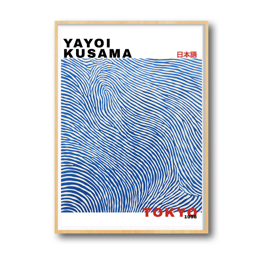 vibrations-yayoi-kusama canvas art - Shop art for home decor