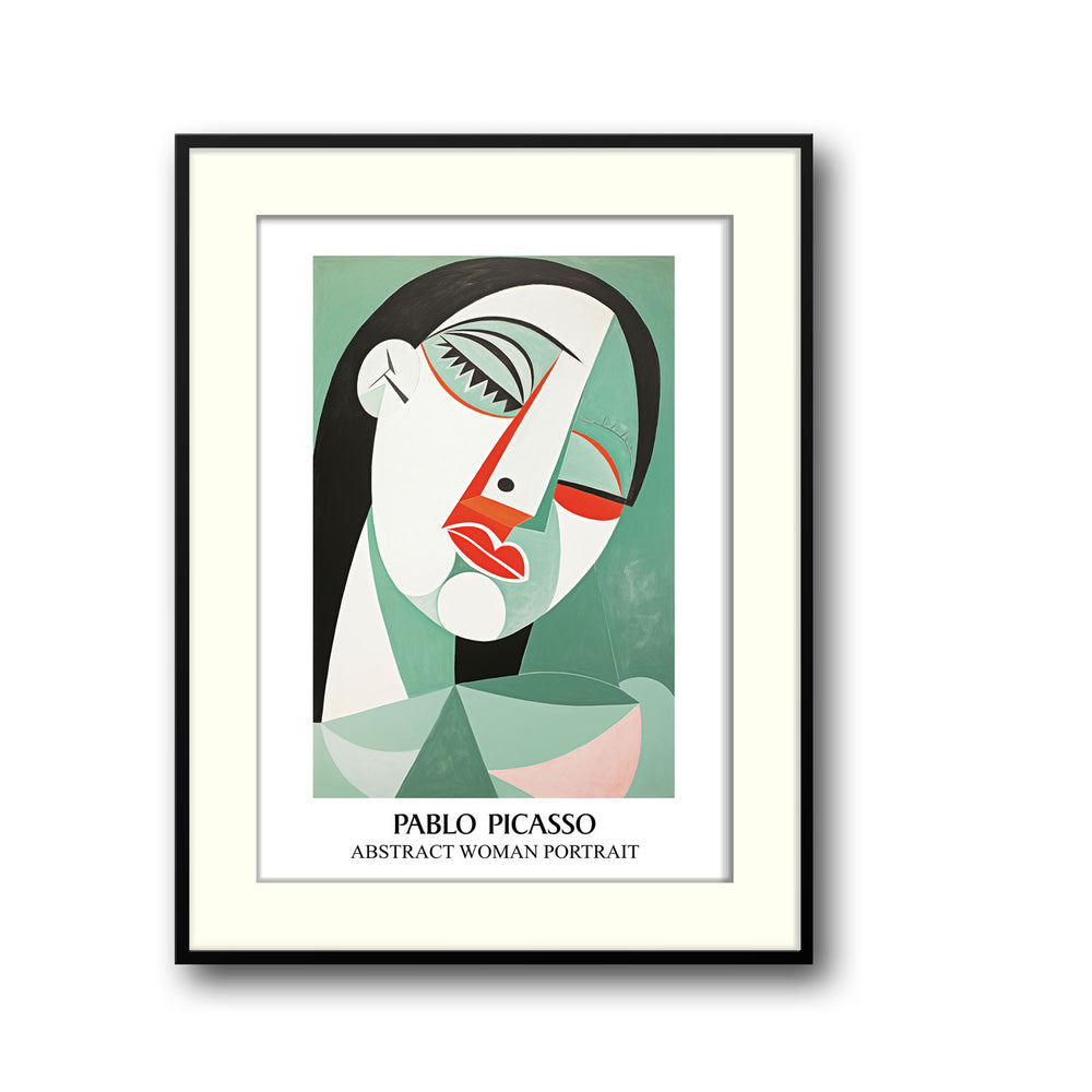 Unique women-portrait-pablo-picasso- Beautiful framed art print available at Raremango