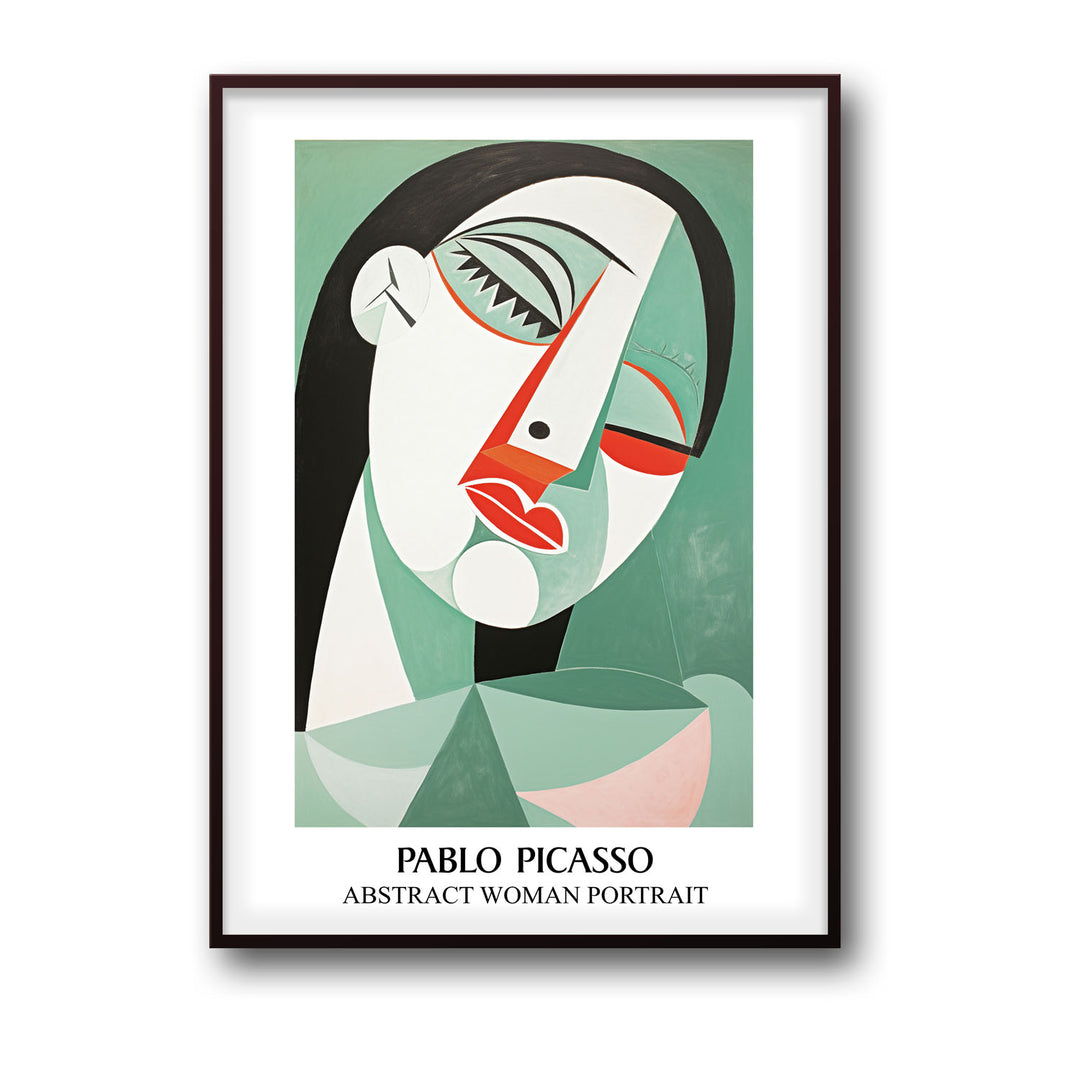 Unique women-portrait-pablo-picasso- Beautiful framed art print available at Raremango