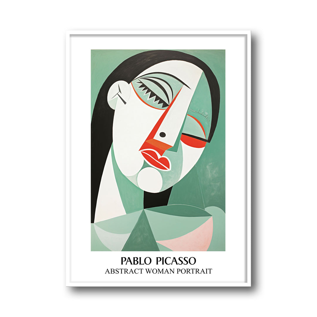 Unique women-portrait-pablo-picasso- Beautiful framed art print available at Raremango